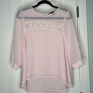 French Connection sheer Blouse